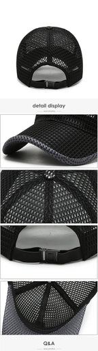 Northwood Mesh Baseball Trucker Cap for Outdoor Summer Comfort
