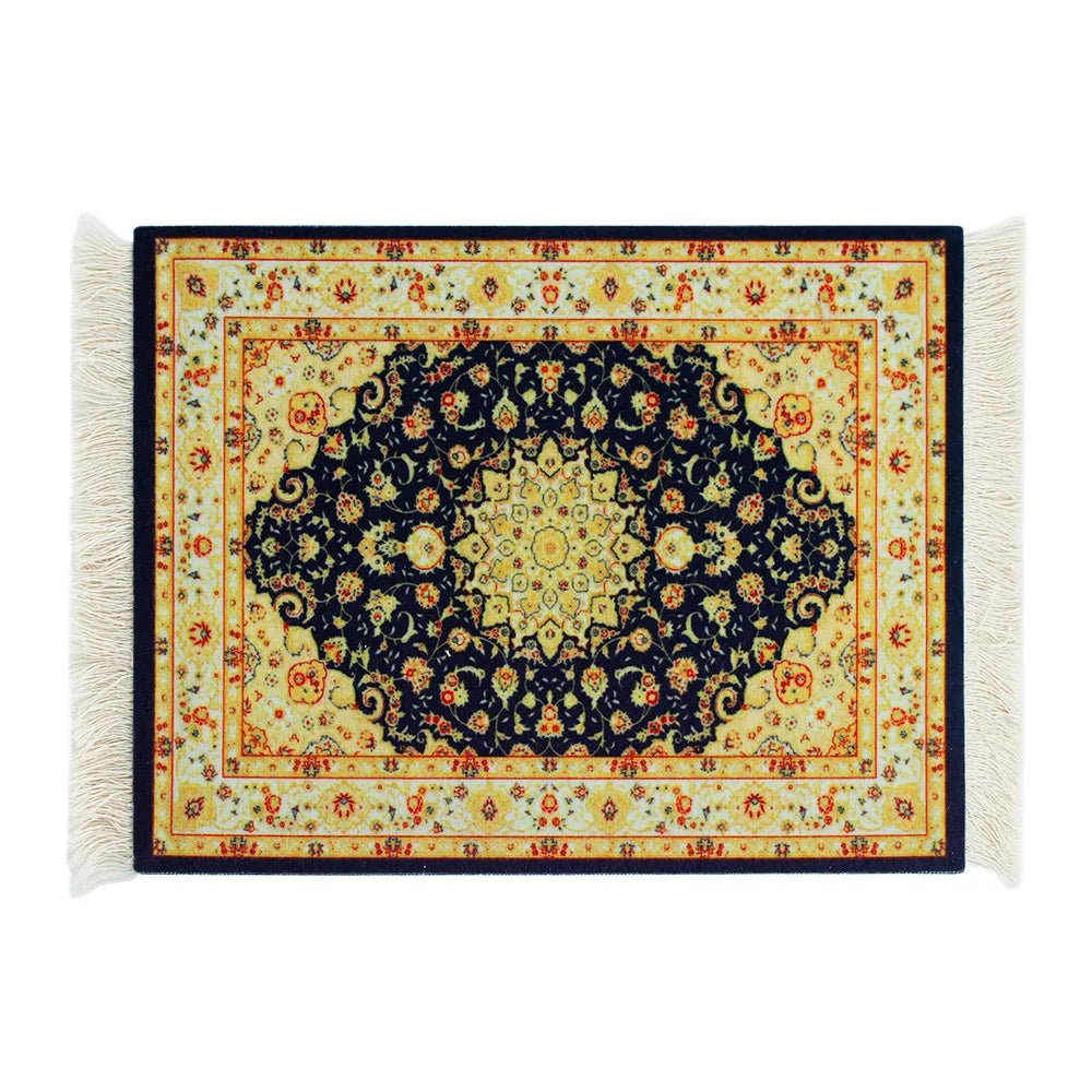 Mousepad Meal Mat Persian Carpet Style Rubber Anti-slip Durable Printing Rectangle Gaming Mouse Pads Coaster