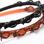Double Layer Braided Pearl Headband for Women