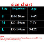 Red and green kids Christmas costume outfit for parties and performances (small, medium, large)