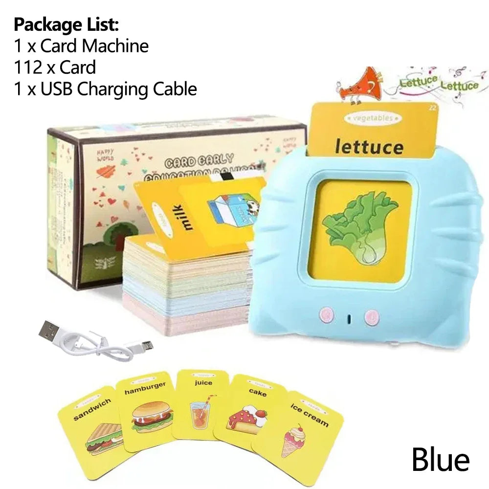 Talking Flash Cards Early Learning Educational Toy for Kids