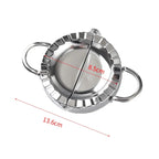 Stainless Steel Dumpling Maker Press for Ravioli and Pastry Tool