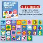 Baby Visual Stimulation Montessori High Contrast Flash Cards
