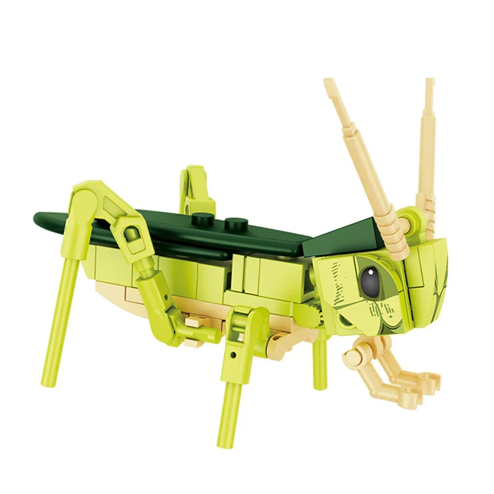 DIY Insect Animal Building Block Set STEM Puzzle Toy for Kids