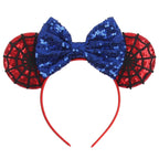 Sequin Mouse Ears Bow Headband for Women & Girls