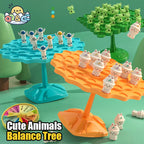 Frog Balance Tree Math Game Montessori Educational Toy for Kids
