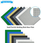 Classic Building Block Baseplate for Creative Construction Toy Sets