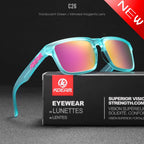 KDEAM Square Polarized Sunglasses UV400 for Men & Women