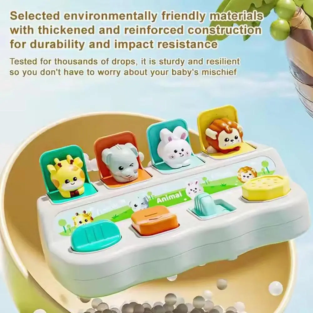Montessori Pop Up Animal Learning Box