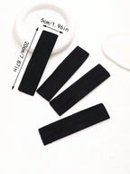 6-Pack Sports Sweatband Headbands – Solid Color & Leopard Print