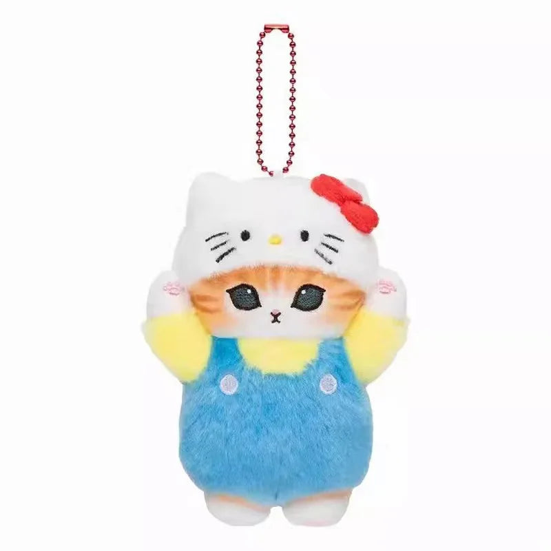 Kawaii Mofusand Sanrio Plush Keychain Anime Bag Charm