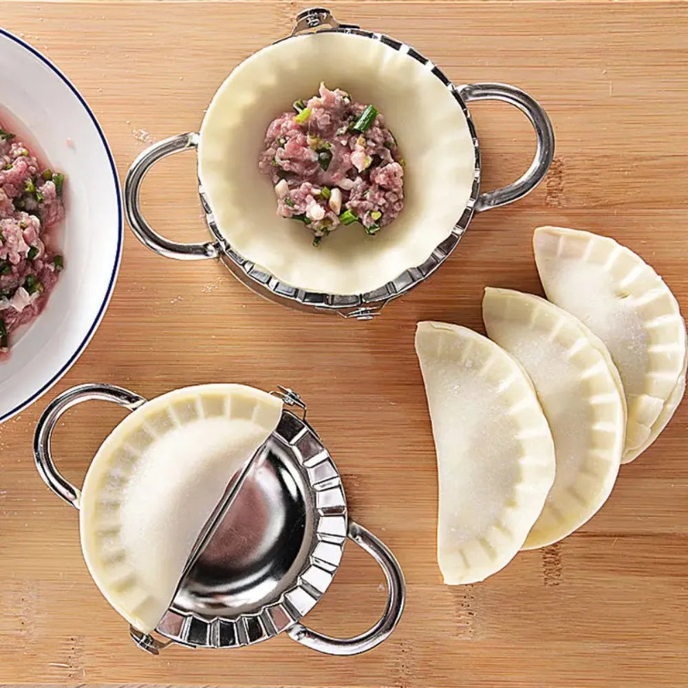 Stainless Steel Dumpling Maker Press for Ravioli and Pastry Tool