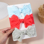 3PCS Cable Knit Elastic Baby Girl Headbands Set