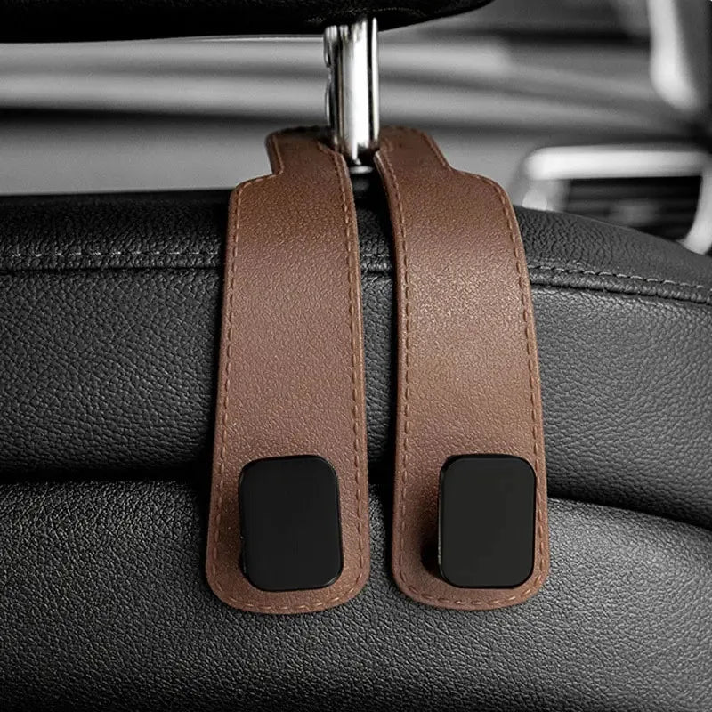 Car Headrest Hooks Hanger for Bags Seat Back Organizer Holder Clips Auto Fastener Hooks Car St