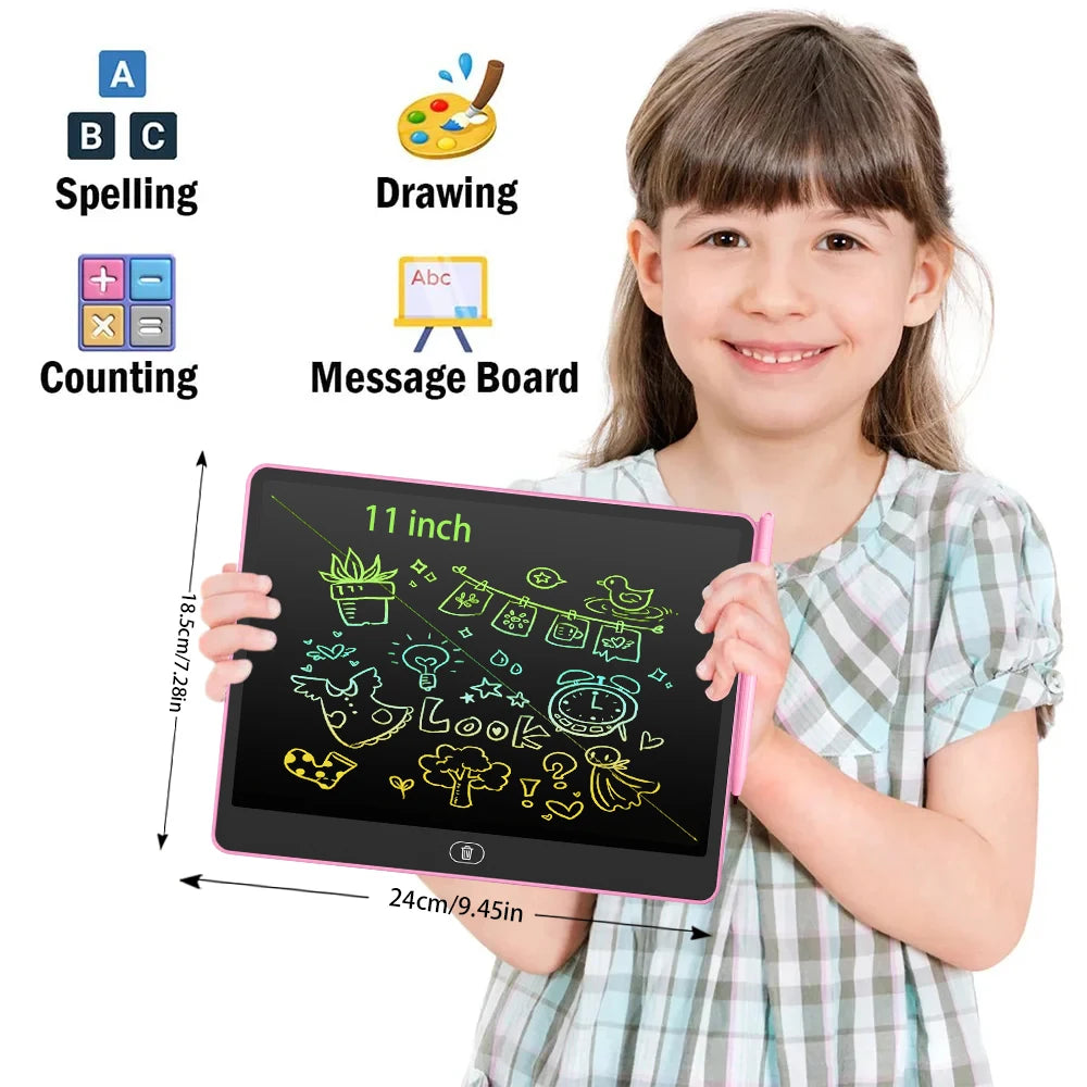 LCD Writing Tablet for Kids – Drawing & Educational Board