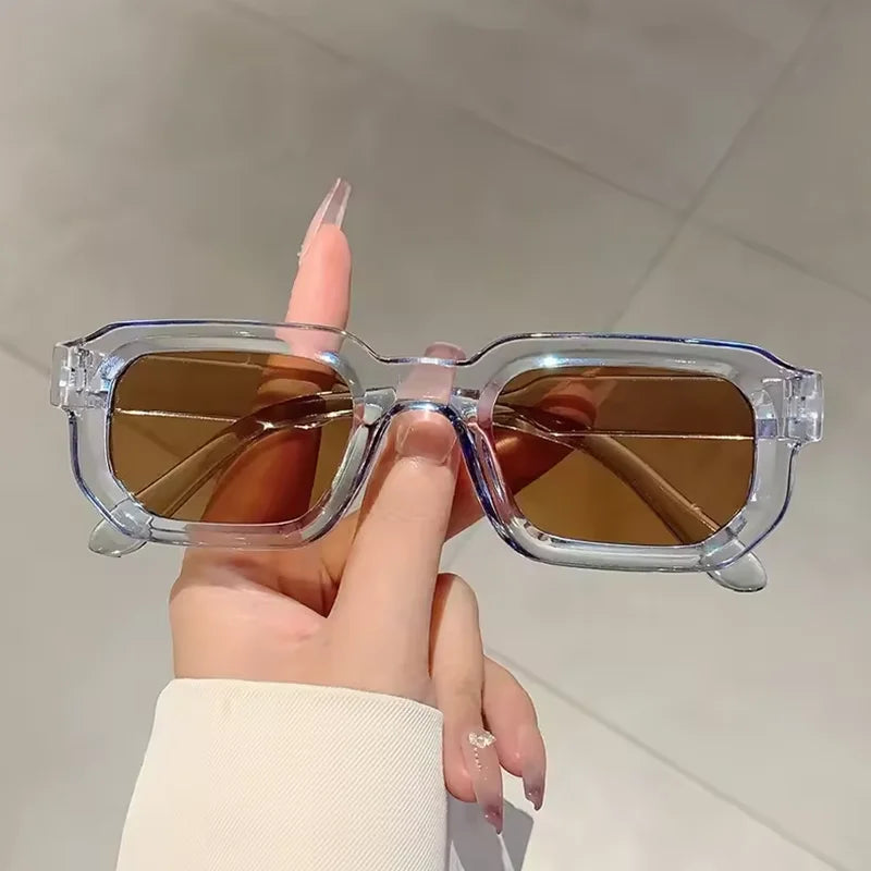 Vintage Rectangle UV400 Fashion Sunglasses for Men & Women