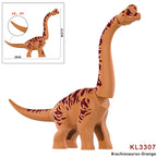 Jurassic Raptor Building Blocks Mini Dinosaur Construction Toy Set