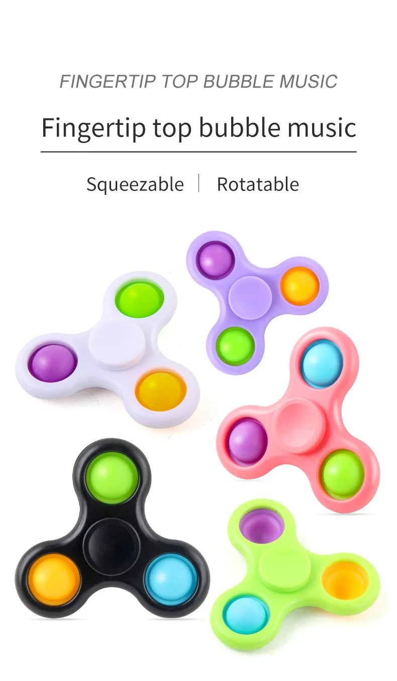 Multi-Color Hand Fidget Spinner Toy