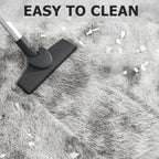 Tie Dyed Dark Gray Carpet Shaggy Rugs for Living Room Bed Room Baby Floor Mats Non-Slip Washable Home Decor Blanket
