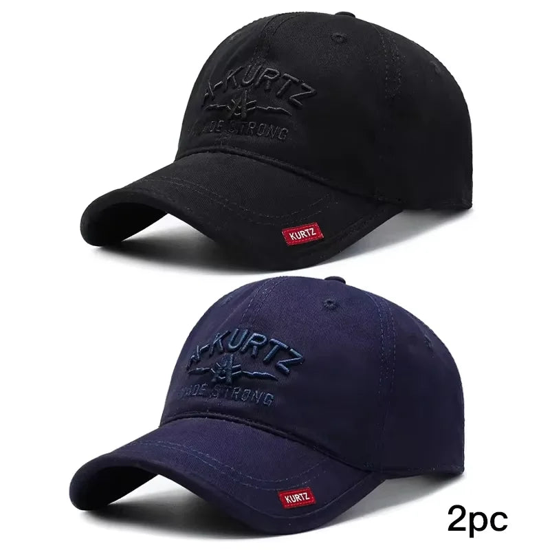 Korean Style Embroidery Baseball Cap for Outdoor Sun Protection