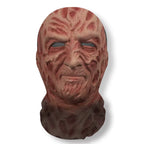 Halloween Ghost 3D Printed Mask, Stretchy Mesh Full Head Accessory, Fun Horror Cosplay Party Halloween
