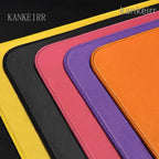 Black Speed Mouse Pad Pure Color High Elastic Non-slip Bottom Gaming Mouse Mat Premium E-Sports Mousepad Ultrafine Surfa Deskmat
