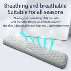 Keyboard Mouse Wrist Rest Pad Memory Foam Hand Rest Support Support Ergonomic Wrist Cushion Pad Memory Foam For Notebook Laptops