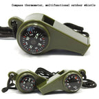 3-in-1 Survival Whistle with Compass & Thermometer