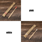 Bamboo Toothbrushes Soft Bristles  Toothbrush Eco Friendly Biodegradable Wooden Handle Teeth Whitening Brush