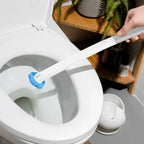 18/36Pcs Disposable Toilet Brush Wall Mounted Toilet Brush with Replacement Head Cleaning Set Home Bathroom WC Accessories