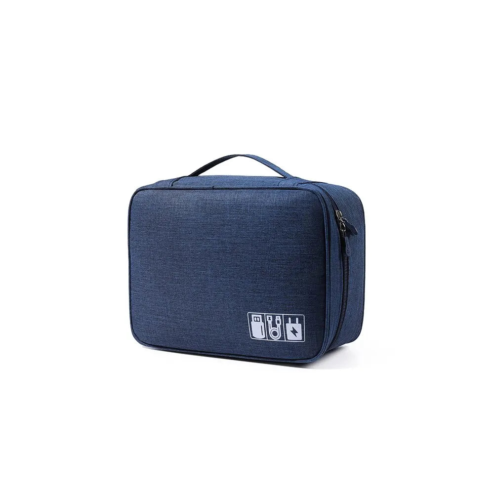 Waterproof Travel Electronics Cable Organizer Bag