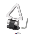 2 Designs Car Styling Trailer Hooks Sticker Decoration Car Auto Rear Front Trailer Simulation Racing Ring Vehicle Towing Hook
