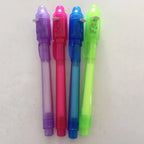 UV Invisible Ink Magic Pen with LED Black Light for Kids
