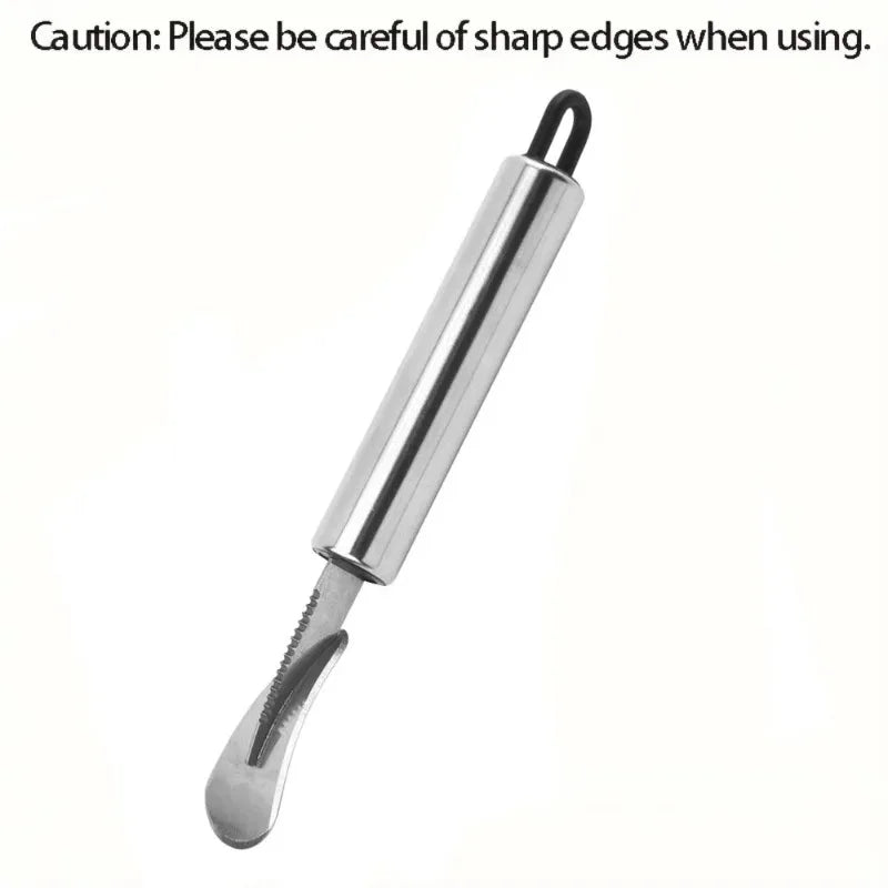 Stainless Steel Orange Peeler – Citrus Fruit Slicer & Easy Peel Removal Kitchen Tool