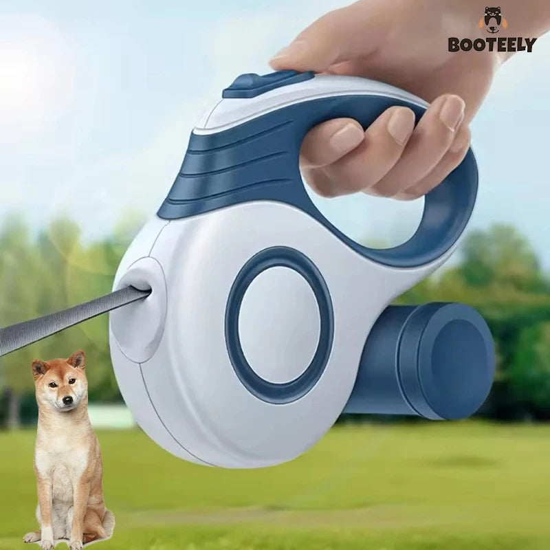 Booteely Automatic Retractable Dog Leash Extendable Rope For Outdoor Travel Walking Hiking Small Dogs Traction Rope Cat Lead