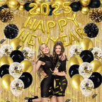 2Meters Party Backdrop Curtains Glitter Gold Tinsel Fringe Foil Curtain Birthday Wedding Decoration Adult Anniversary Decortion