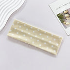 Polka Dot Yoga Elastic Sweat-Absorbing Headband for Women
