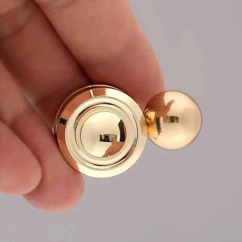 Metal Fidget Spinner Stress Relief Toy – Kinetic Desk Focus Gadget
