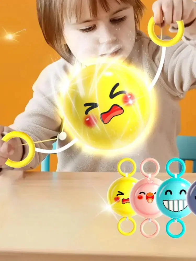 Rotating Flash LED Flying Ball Toy