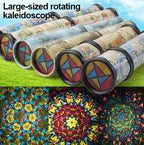 Classic Retractable Three Mirror Kaleidoscope Educational Toy