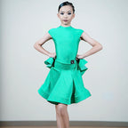 Latin Dance Fringe Dress Customized Tango ChaCha Samba Performance Costumes for Adult and Children's Latin Competition Clothing