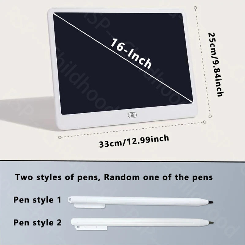 LCD Writing Tablet for Kids – Drawing & Educational Board