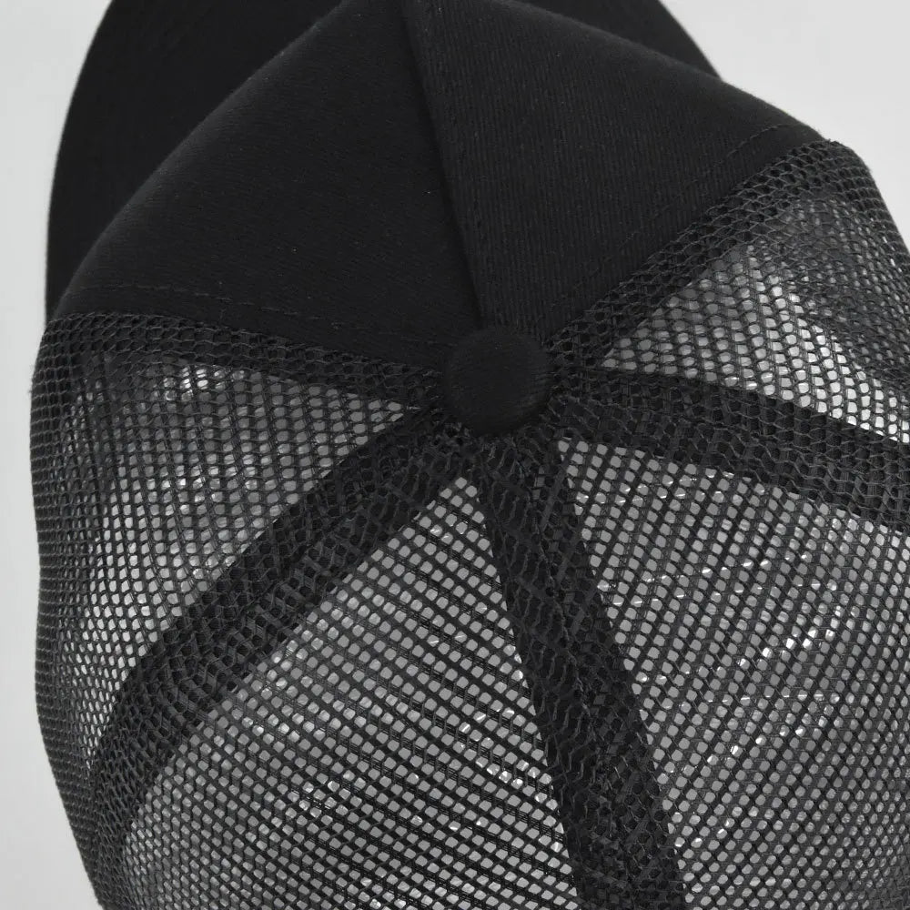 Custom Logo 5 Panel Mesh Baseball Cap for Outdoor Branding