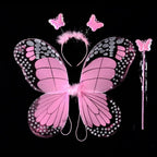Luminous Wings Flashing Butterfly Skirt Lights Suit LED Children Costume Props Girls Skirts Angel 2-8year Easter Valentines Day