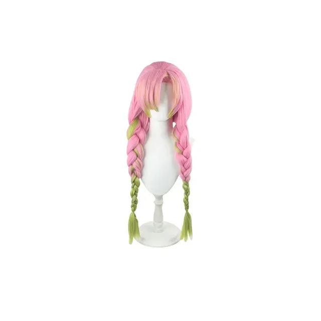 Kanroji Mitsuri Cosplay Costume with Wig & Haori