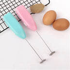 Handheld Electric Milk Frother – Mini Battery Powered Coffee & Egg Beater