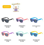 Kids UV400 Colorful Summer Sunglasses for Boys & Girls