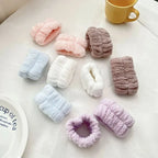 Face Wash Headband & Absorbent Wristband Spa Set