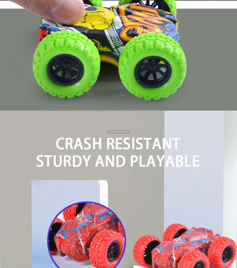 Double-Sided Inertia Off-Road Stunt Toy Car for Kids