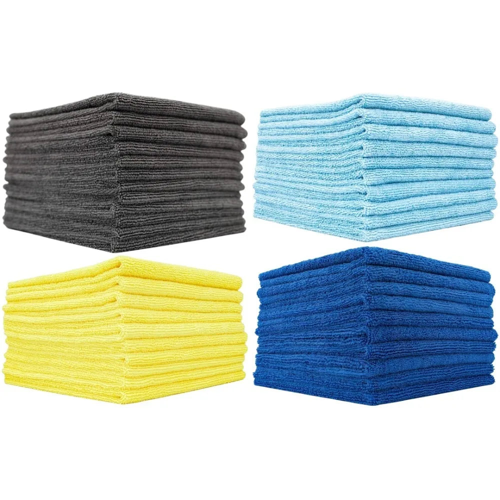 10pcs car cleaning towels, multi-purpose car detailing wipes, car drying cloths